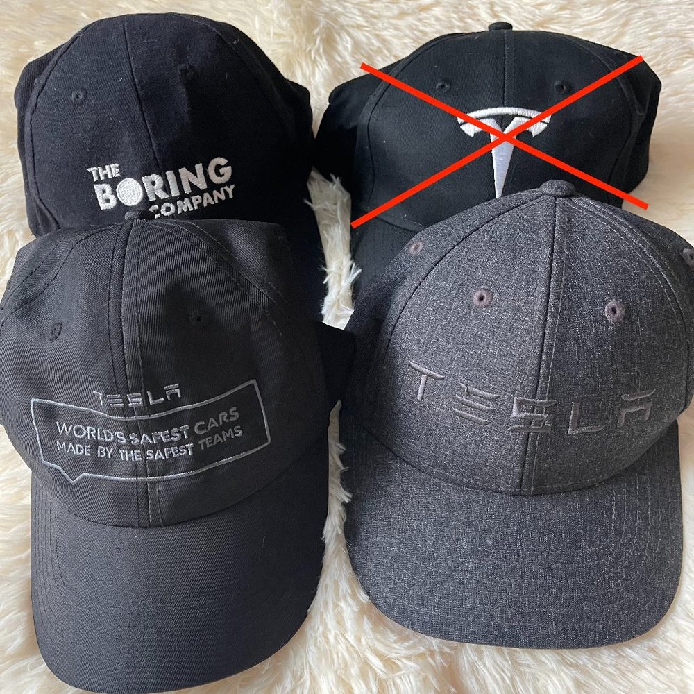 Tesla and Boring Company Hat Bundle! - OS
